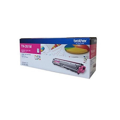 Mực In Laser Màu Brother TN-261M Magenta (Đỏ), Sử Dụng Cho Các Dòng Máy Brother HL-3150CDN, 3170CDW, MFC-9140CDN, 9330CDW - Hàng Chính Hãng