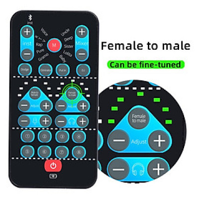 SOAIY Bộ Chuyển Đổi 8 Giọng Nói Nam, Nữ, Trẻ Em M10 Dành Cho Điện Thoại, Máy Tính Bảng, PC, Hỗ Trợ Mic Đổi Giọng Chơi Game - Hàng Nhập Khẩu