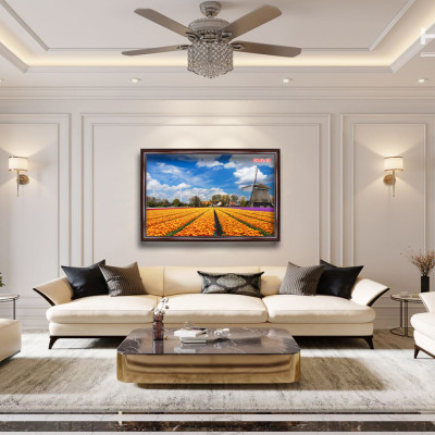 D802 01 Tranh kính Phong cảnh thiên nhiên ( được chọn mẫu)