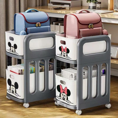 Kệ Đa Năng 3 Tầng Hình Chuột Mickey - Tiện Lợi, Gọn Gàng, Đẹp Mắt