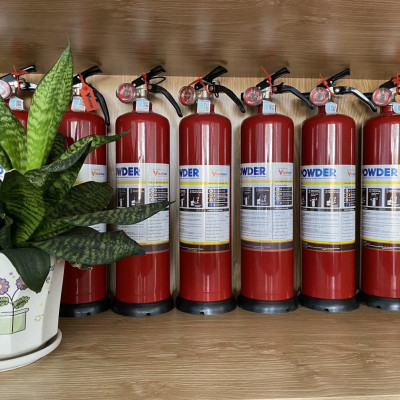 Bình chữa cháy cho xe oto/ bình chữa cháy xe điện có tem kiểm định ABC 1Kg Vinafoam