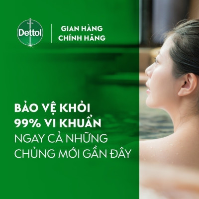Sữa tắm Dettol Onzen kháng khuẩn dưỡng ẩm bơ & lô hội - chai 900g