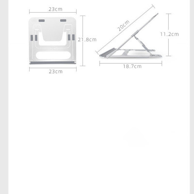 Giá Đỡ Ipad, Máy Tính Bảng Hợp Kim Nhôm 6 Mức Điều Chỉnh Chiều Cao Thông Thoáng Hỗ Trợ Tản Nhiệt Hàng Nhập Khẩu Chính Hãng KitAcoom