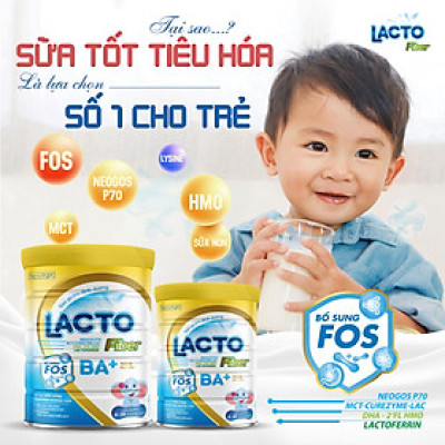 Sữa Mát Lacto Fiber BA+ ( 6-36 tháng) Hỗ trợ tiêu hóa, hấp thụ