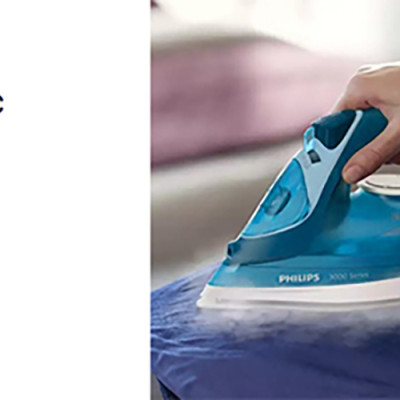 Bàn ủi hơi nước cầm tay PHILIPS DST3040/70 2600W - Hàng Chính Hãng
