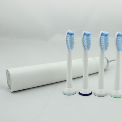 Bộ 4 đầu bàn chải đánh răng điện HX-6054 cho máy Philips Sonicare cho răng nhạy cảm HX3, HX6, HX7, HX8, HX9, R, FlexCare +, FlexCare, HealthyWhite, HydroClean, EasyClean, DiamondClean
