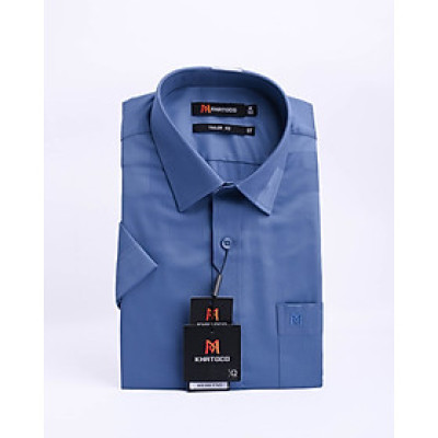 Áo sơ mi Khatoco tay ngắn