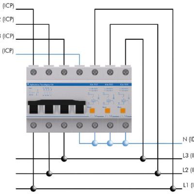  Aptomat chống quá áp tạm thời 3 pha-380V - Hàng chính hãng