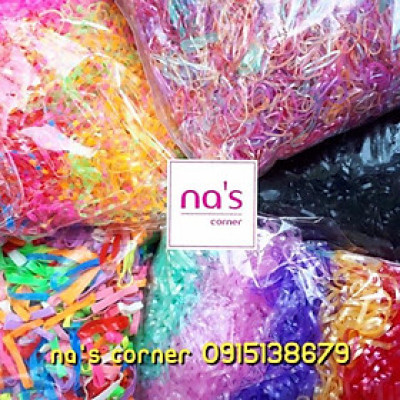 Sỉ Thun cột tóc 1kg cỡ To/Vừa/Nhỏ nhiều màu hàng mới