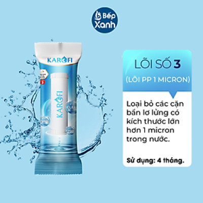 Combo 3 lõi lọc nước Karofi 1,2,3 chính hãng