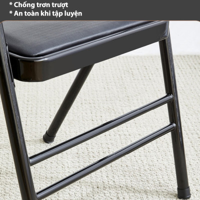 Ghế tập yoga đa năng Yoga Chair NA - Sắt dày, sơn nhám tĩnh điện