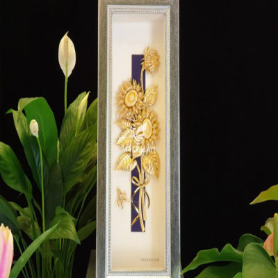 Tranh Hoa Hướng Dương ( 14×34 cm)