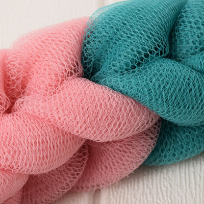 Bông tắm dài hỗ trợ chà lưng- màu ngẫu nhiên