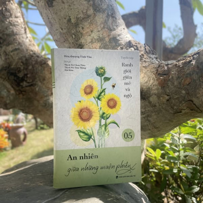 Sách - An Nhiên Giữa Những Muộn Phiền - Tập 5 - Tuyển Tập Ranh Giới Giữa Mê Và Ngộ - Đại sư Tinh Vân - Vĩnh Nghiêm Books