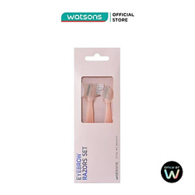 Combo Dao Cạo Lông Mày Watsons 2pcs