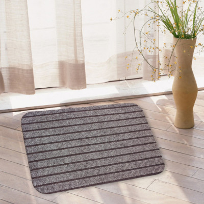 Thảm Lau Chân Chùi Chân trải sàn phòng tắm siêu thấm hút nước chống trơn trượt cao cấp đế cao su chất siêu dày