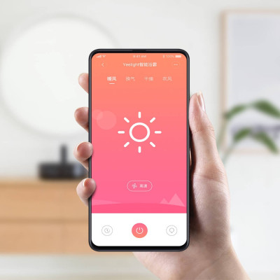 Đèn Led sưởi nhà tắm Smart Bath 8 in 1 Yeelight, điều khiển qua App, remote LCD. S20 Pro YLYB005/ YLYYB-0010