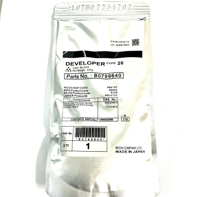 Bột từ Type 26: Dùng cho máy photocopy Ricoh 4000/ 5000/ 4001/ 5001/ 4002/ 5002/ 5003 ( HA - Hàng nhập khẩu )