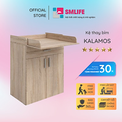 Kệ gỗ thay tã cho bé SMLIFE Kalamos