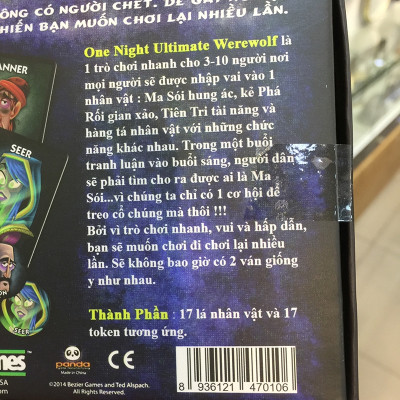 Thẻ sói one night