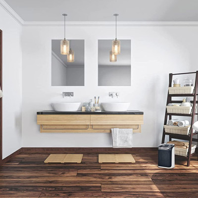 Quạt Tháp Kiêm Sưởi Gốm Ấm ROWENTA EXCEL AQUA SAFE SO9281, 2 Cấp Độ Gió, Chống Hơi Nước, Tự Ngắt Khi Đổ Quạt, Độ Thấp 50 dB, Công Suất 2000W - Hàng Nhập Khẩu Đức