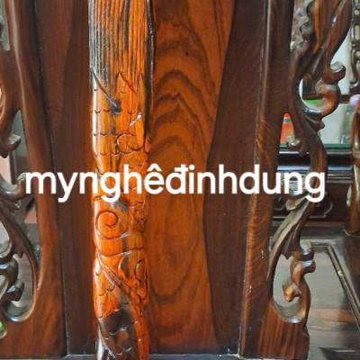 Gậy batong chống trượt  dành cho người cao tuổi bằng gỗ trắc đỏ đen 90x3.2cm