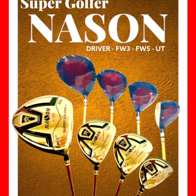 NASON GOLF - BỘ GẬY GOLF NAM PHONG THỦY Super SGS-01 (14 gậy)