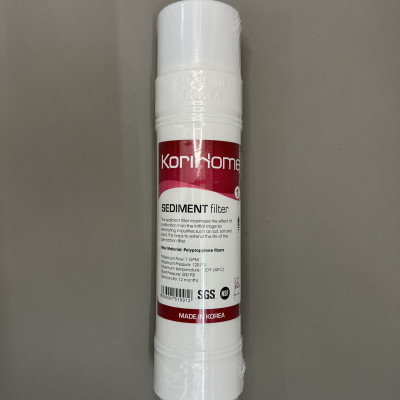 Lõi lọc Sediment KORIHOME phụ kiện thay thế cho máy lọc nước Hàn Quốc hàng chính hãng