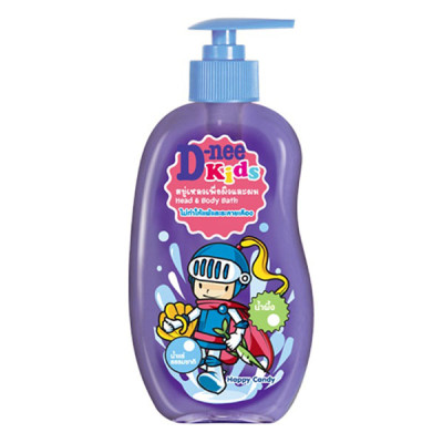 Tắm Gội Toàn Thân Kids Tím D-Nee Dành Cho Bé Trên 3 Tuổi (400ml)