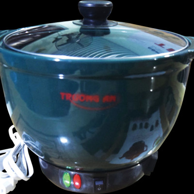 Nồi nấu nhanh NH09 rêu - Hàng chính hãng - Gốm sứ cao cấp  - Điện gia dụng