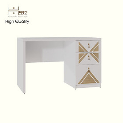 [Happy Home Furniture] CHARIS, Bàn làm việc 3 ngăn kéo, 120cm x 55cm x 75cm ( DxRxC), BAN_068