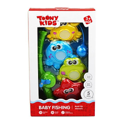Đồ Chơi TOONYKIDS Trò Chơi Câu Cá Baby Fishing Giúp Bé Linh Hoạt TN031 [Tặng Kèm Sticker]