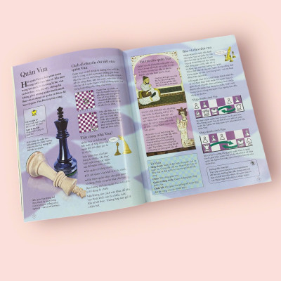 Bộ 3 cuốn sách Chơi cờ vua cùng bé: Những bước đi đầu tiên của kiện tướng + Trò chơi phát triển toàn diện + Ván cờ hoàn chỉnh