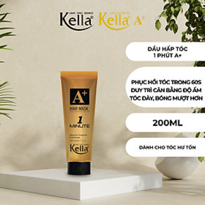 Dầu hấp tóc 1 phút Kella Premium A+ (Tuýp 200ml)