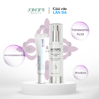 SkinMD Pure Whitenol Intensive Cream 15ml - Tái tạo da Nám, Trắng Sáng Da Và Chống Lão Hóa - Hàn Quốc