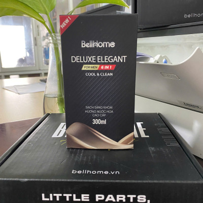  Combo 3 sản phẩm: Dưỡng tắm gội 6in1 BellHome 300ml, Dung dịch vệ sinh và nước hoa cao cấp 10ml