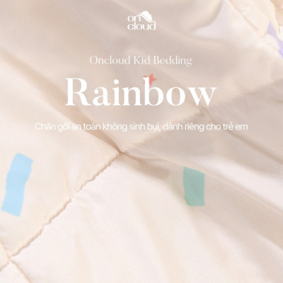 Chăn Chần Bông Arize Vải Microfiber Rainbow 1.5x2m