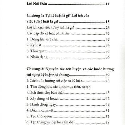 Sức Mạnh Của Sự Kỷ Luật (SB) 