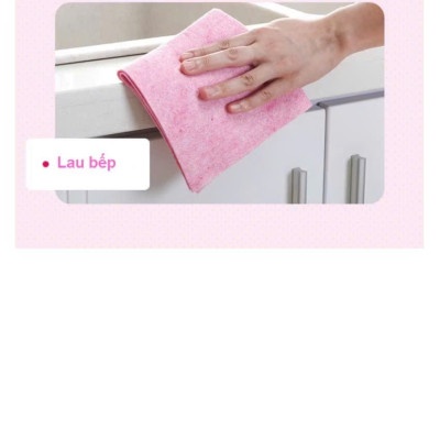 Bộ 3 Khăn Lau Xơ Dừa Thấm Hút Nhanh, Dùng Cho Bếp và Nhà Tắm - HÀNG CHÍNH HÃNG MINIIN