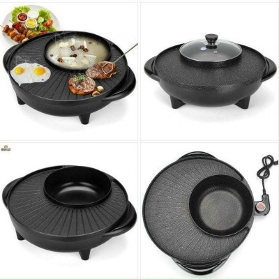 BẾP LẨU NƯỚNG ĐIỆN ĐA NĂNG 2 TRONG 1 - HÀNG CHÍNH HÃNG