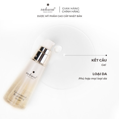 Tinh Chất Dưỡng Trắng Da Sakura Concentrated Brightening Serum (30ml)