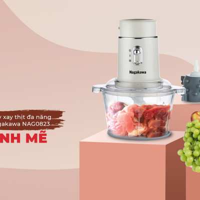 Máy xay đa năng Nagakawa NAG0823 (1,5L – 250W) – Hàng chính hãng