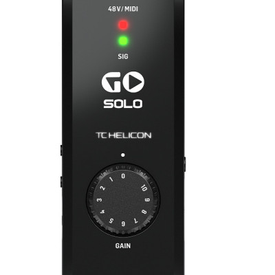TC-Helicon GO SOLO Audio/MIDI Interface for Mobile Devices-Hàng Chính Hãng