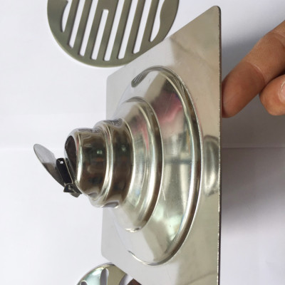 [KIBATH] HỐ GA CHẮN RÁC CHỐNG HÔI TỰ ĐỘNG INOX 304