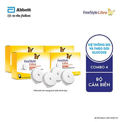 Combo 5 cảm biến FreeStyle Libre (LƯU Ý: Sản phẩm phải được sử dụng cùng với đầu đọc cầm tay FreeStyle Libre)