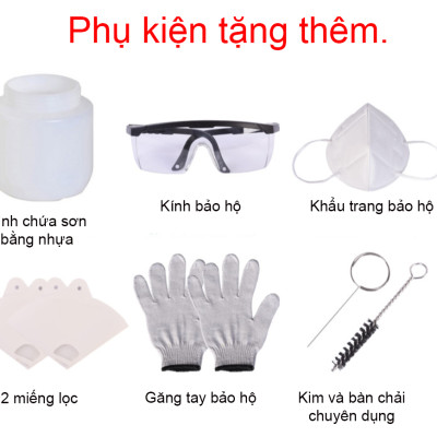 Máy phun sơn loại to, công suất mạnh 1200W - PA SG9620ST (Kèm bộ phụ kiện)