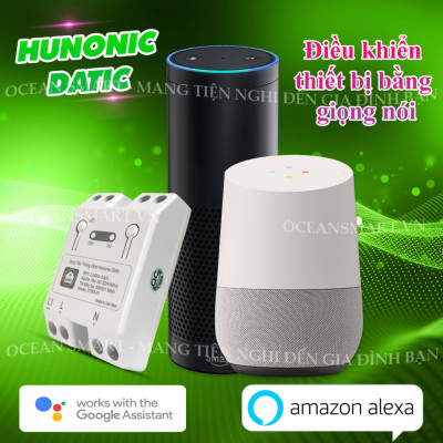 Công Tắc Thông Minh, Công Tắc Wifi Giá Rẻ Hunonic Datic Basic - DTBS01