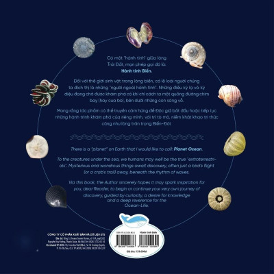 Sách - Khám Phá Việt Nam Xanh - A Touch Of Vietnam - Hành Tinh Biển - Planet Ocean - Song Ngữ Việt-Anh
