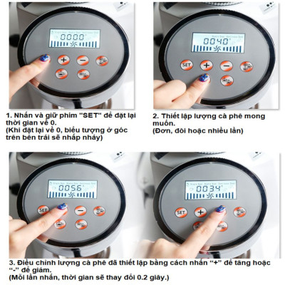 Máy xay hạt cà phê chuyên nghiệp dùng cho quán cà phê L-Beans 900A Công suất: 360W~1/2HP và tốc độ 1.450 vòng/phút với 6 – 9kg/giờ - HÀNG NHẬP KHẨU