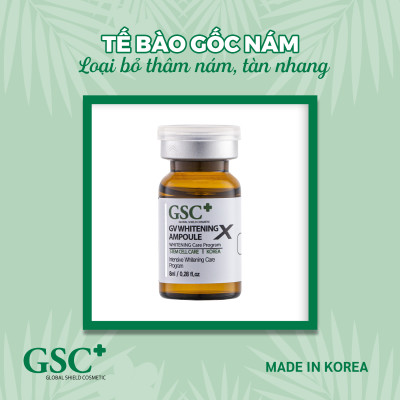 Tế bào gốc t rị nám, tàn nhang, t r ị thâm, làm trắng da Hàn Quốc GSC GV Whiteing Ampoule